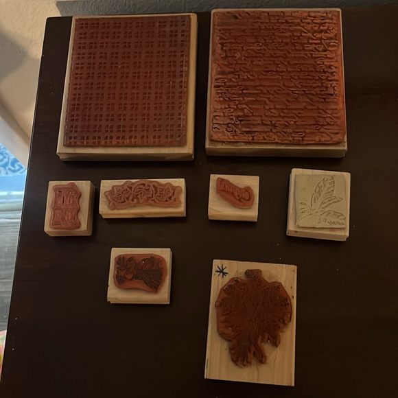 Stampin Up! retired and non stampin up! stamps Lot of 8 - Picture 2 of 2